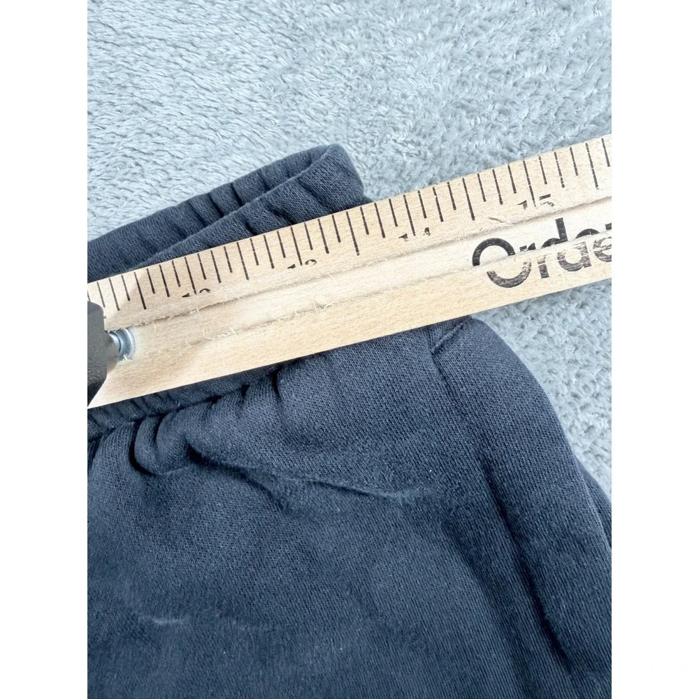 Jordan Jumpman Big Logo Black Fleece Jogger Sweatpants Mens XS